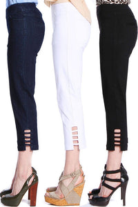 Slimsation Crop - Ladder Straps - Denim